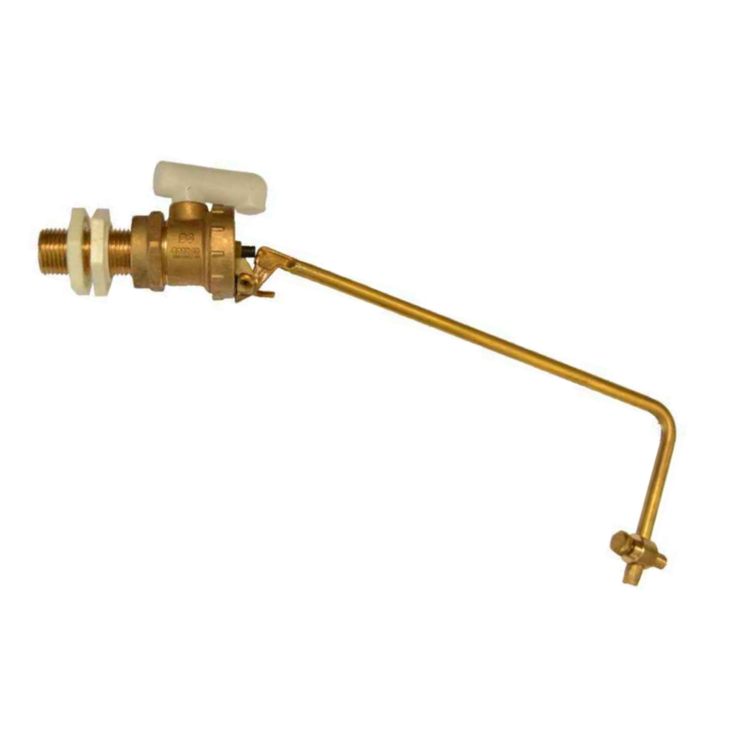 Part 2 Brass Valve with Round Plastic Ball Float