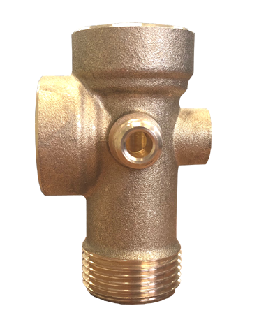 5 Way Brass Connector