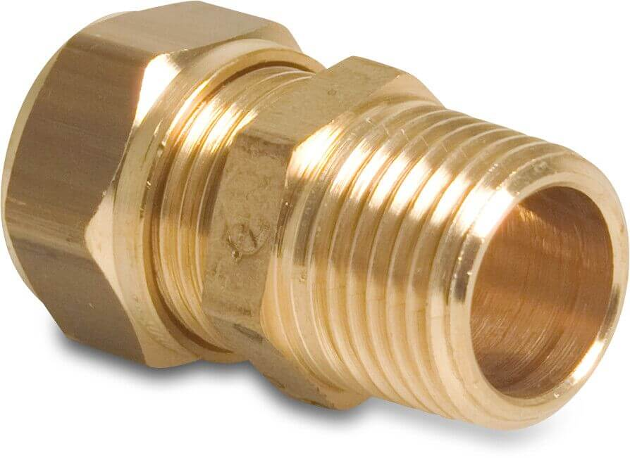 Compression Brass Male Adaptor