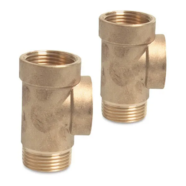 3 Way Brass Connector