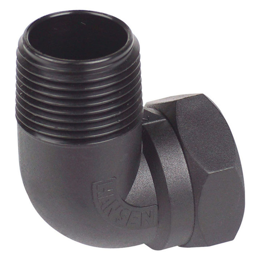 Nylon Plastic Threaded Male/Female Elbow