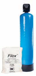 Water pH Correction system for Iron and Manganese Reduction - Filox Media