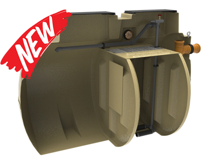 Harlequin GRP6 Hydroclear Sewage Treatment System (up to 6 person)