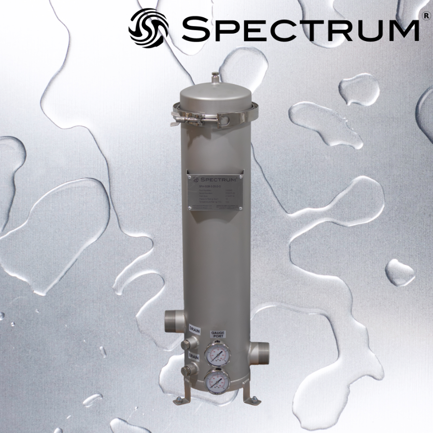 spectrum_inox_3x10_filter_housing with spectrum logo